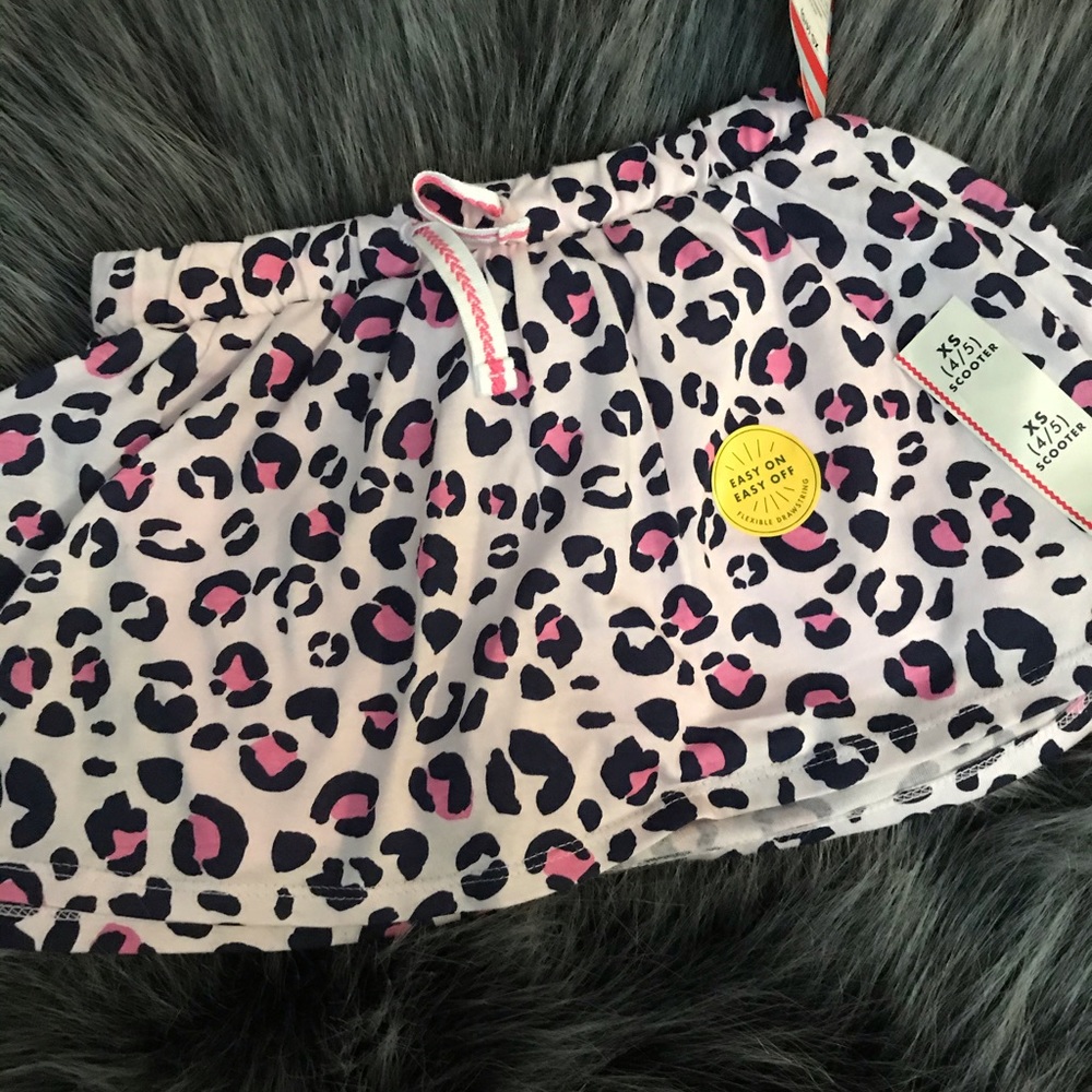 Super cute girl cheetah skirt